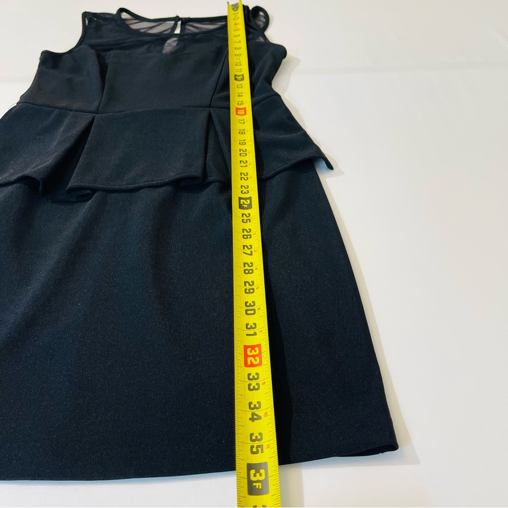Bissau Bisou Michele Bohbot black dress , women’s size 10 Preowned - Picture 3 of 6